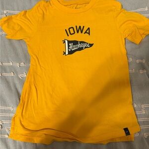 Under Armour  Yellow Iowa Hawkeyes Tee